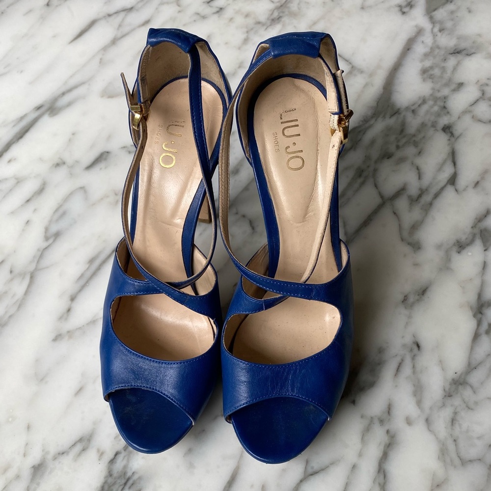 Liu Jo Leather Shoes, Size 39EU, 8.5 US